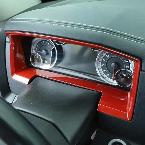For Dodge RAM 2010-2017 Center Console Dashboard Decoration Panel Frame Cover Trim Car Interior