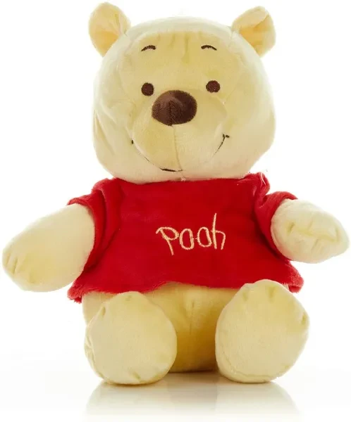 Disney Baby Winnie The Pooh Stuffed Animal Plush with Jingle & Crinkle Sounds, 12 Inches (Standard)