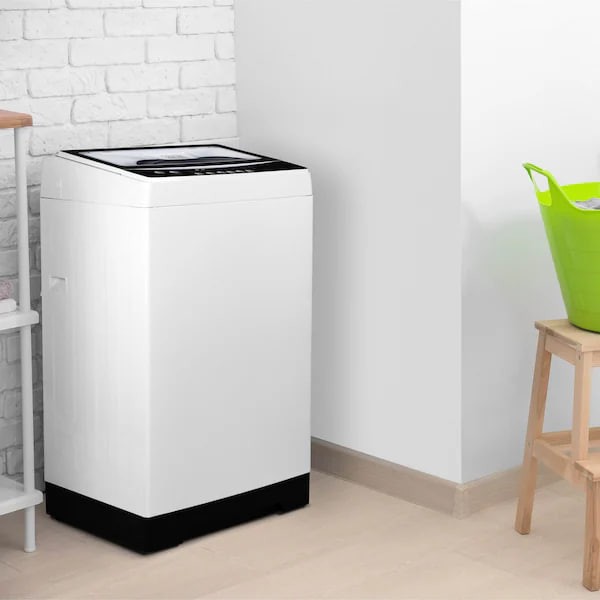 Portable Clothes Washer for Apartments, Dorms, RVs, 6 Cycle Selection & 26.5 lbs. Capacity