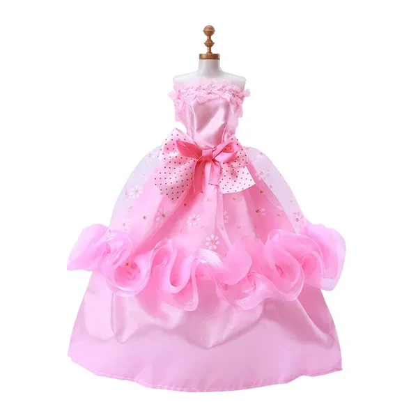 8 Styles New Handmade Doll Clothes Princess Dresses for Grows Outfit for 11 Inches Doll Dress Weddingg Dress Gift Accessories for 28 CM-30 CM Doll