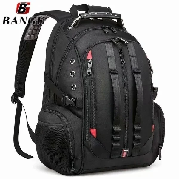 Bange Extra Large Backpack Durable Travel Computer Backpack with USB Port  Earphone Hole for Men Waterproof Backpack