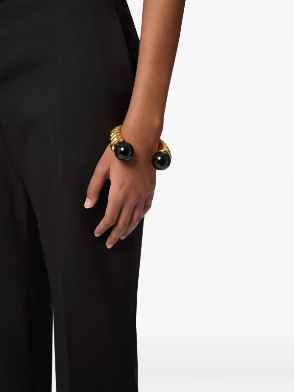 Nina Ricci Golden Rays sphere-embellished bracelet