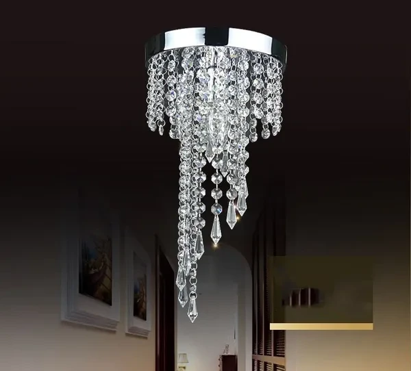 New home Decoration lustres LED crystal chandelier crystal lamp Mini Modern Chandelier Lighting Crystal Fixture Pendant Ceiling Lamp