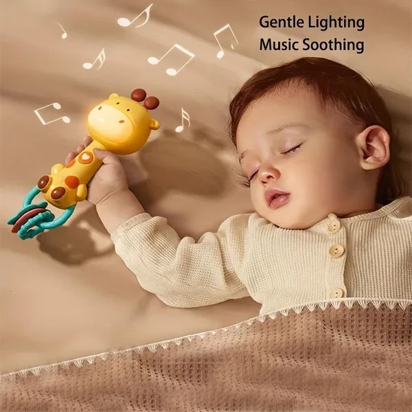 Baby Toys, Music, Hand Rattles, Early Teaching Children To Coax The Baby, Can Bite The Baby, Grab The Birthday Gift (without Batteries, You Need To Bring Your Own Batteries)