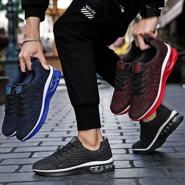 New Fashion Casual Air Cushion Sports Shoes Men's Large Size 38-46